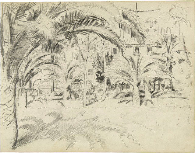 Otto von Wätjen : Im Palmengarten, Around 1915