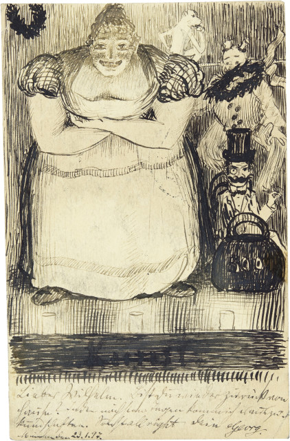 Georg Albert  Stroedel  : 3 Postkarten , 1897-1899 
