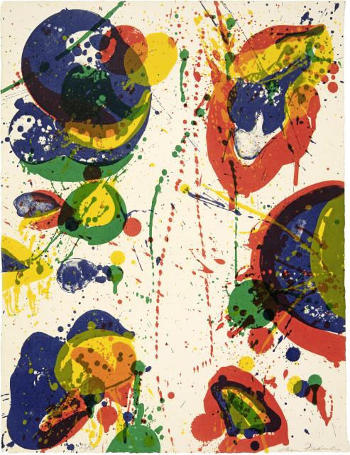 Sam Francis  : For Rudd , 1963