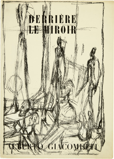 Alberto Giacometti  : DERRIÈRE LE MIROIR, Alberto Giacometti,  ..., 1951; 1954; 1957; 1961