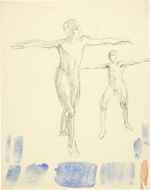 Otto Meyer-Amden : Studien zum Plakat und zu Turner zum Eidgenö..., 1932