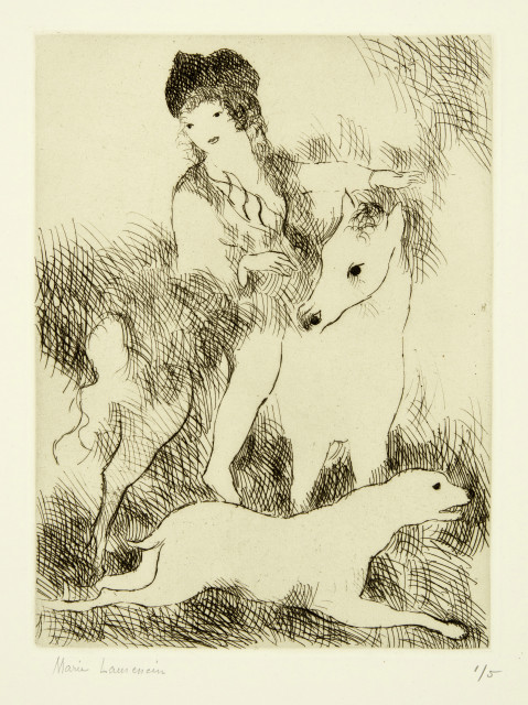 Marie Laurencin : La promenade à cheval, 1928