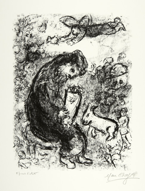 Marc Chagall : La prière, November, 1983