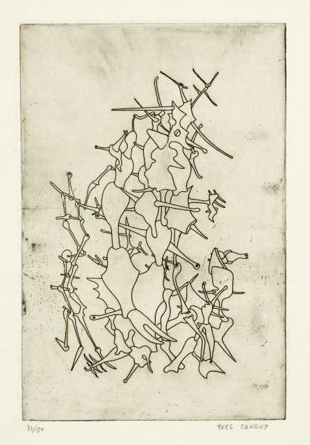Yves Tanguy : Ohne Titel, 1945