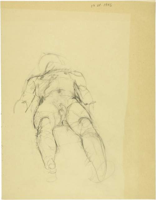 Anton Kolig : Liegender Männerakt, 1946