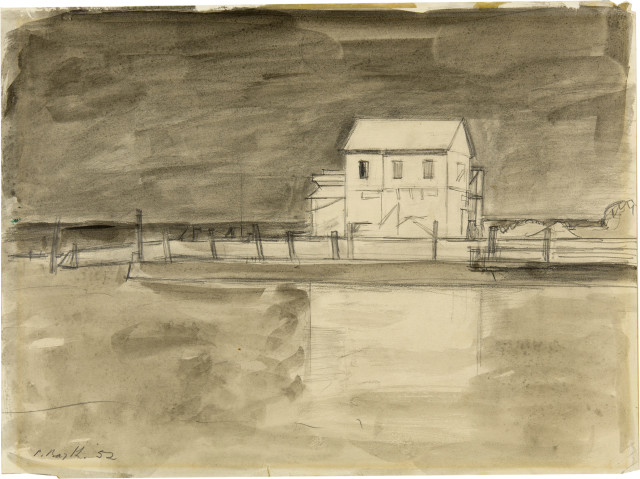 Paul Basilius Barth : Haus am Ufer, 1952