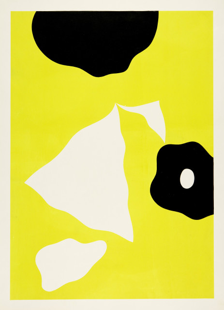 Hans Arp : Constellation von fünf Formen, 1956