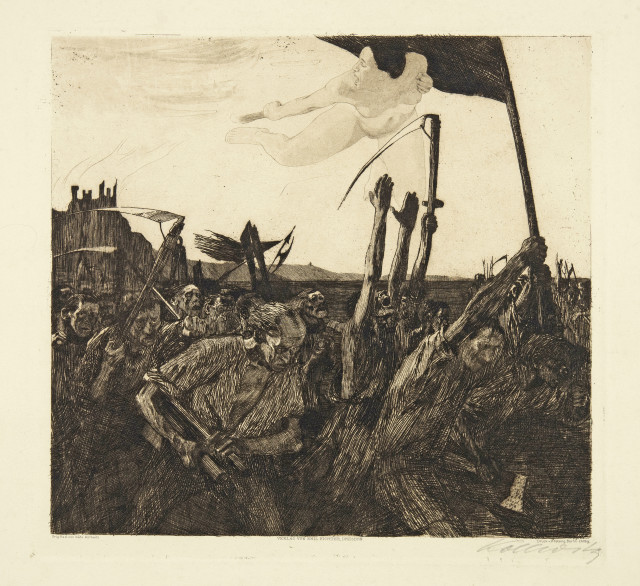 Käthe Kollwitz : Aufruhr, 1899, edition 1921