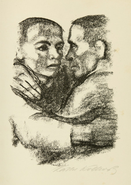 Käthe Kollwitz : Verbrüderung, Before July 1924