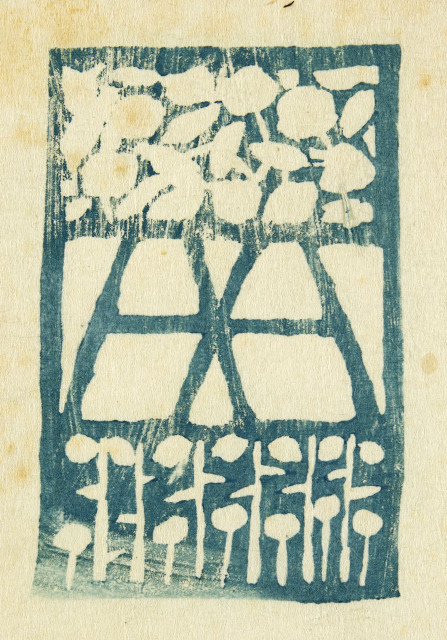 Cuno Amiet  : Ex Libris A. A. (Anna Amiet) , 1903