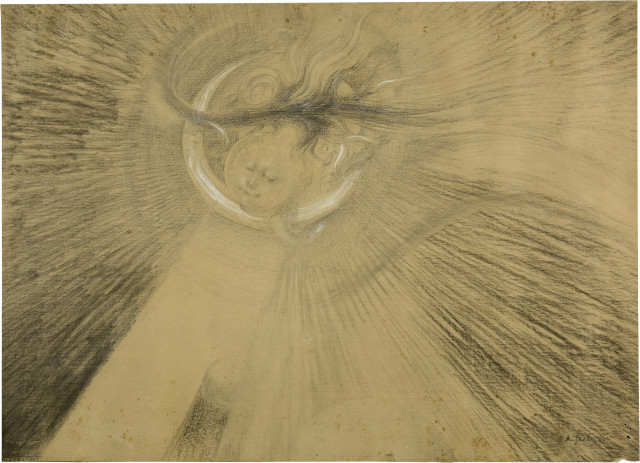 Albert Trachsel : Studie zu 'Kosmisches Ereignis', Around 1905