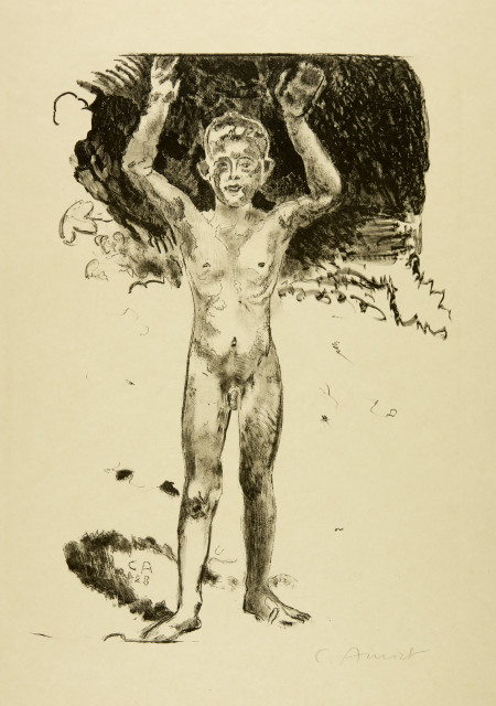 Cuno Amiet : Sammelnummer zum Thema Knaben, 1924-1928