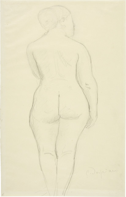 Charles Despiau : Nu de dos, Around 1925