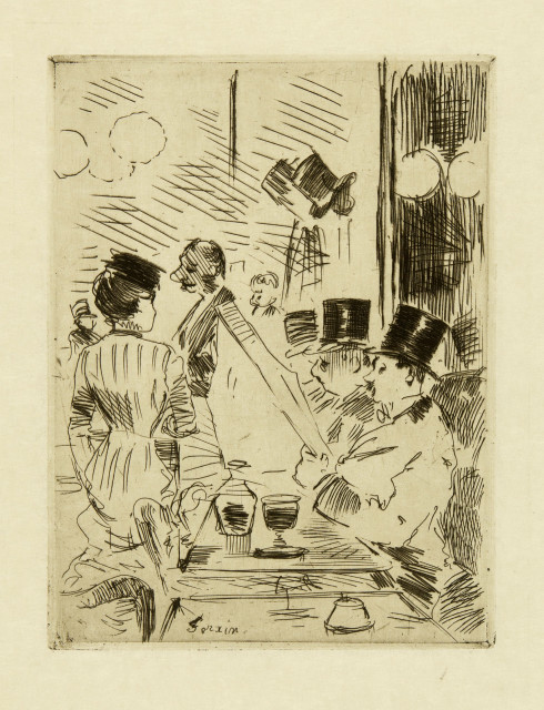 Jean-Louis Forain : Sammelnummer von 8 Blätter,  