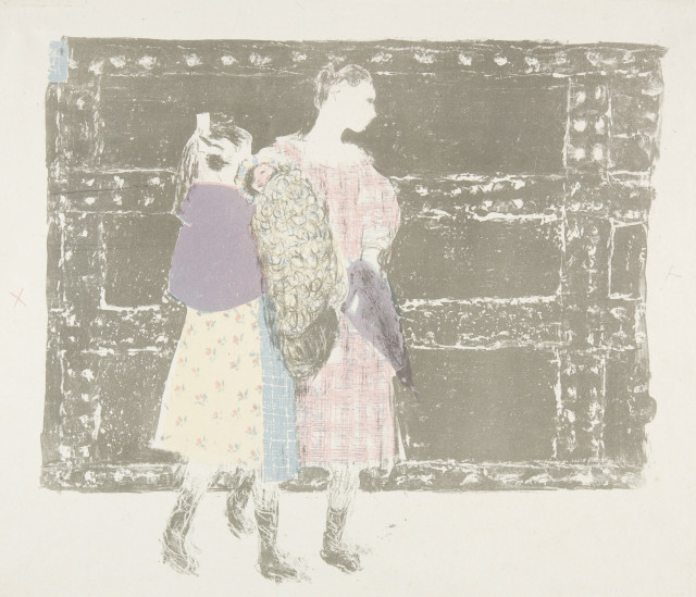 Édouard Vuillard  : Sur le pont de l'Europe , 1899