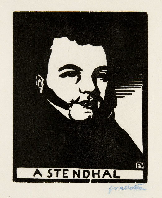 Félix Vallotton  : A Stendhal , 1897