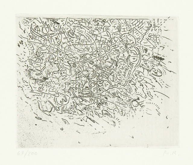 Markus Raetz : Gnuusch, 1971