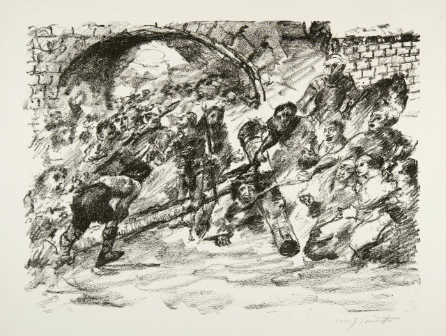 Lovis Corinth : Kreuztragung, 1923