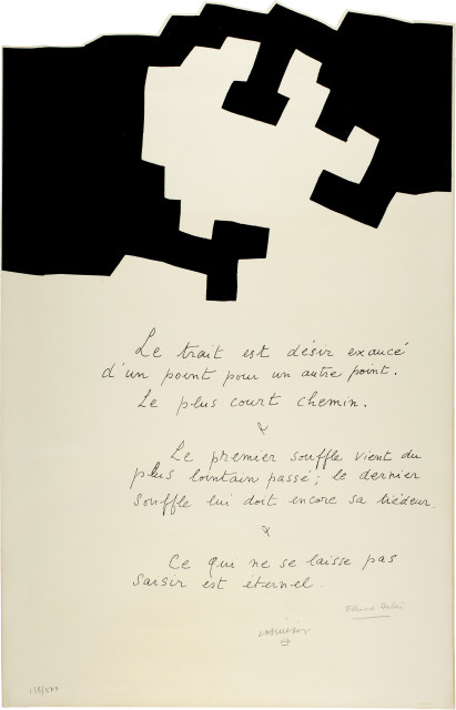 Eduardo Chillida : Placards, 1975