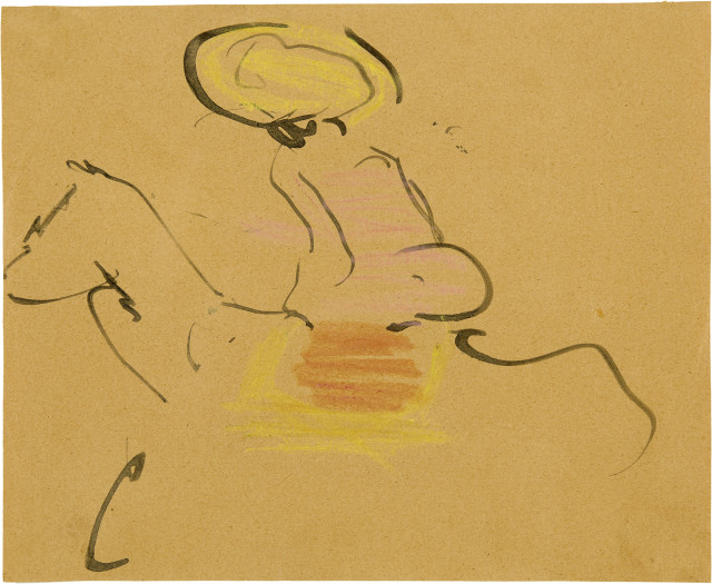 Ernst Ludwig Kirchner : Reiterin, Around 1909/1910
