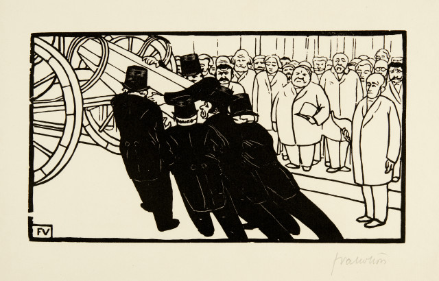 Félix Vallotton : Les Nécrophores, 1892