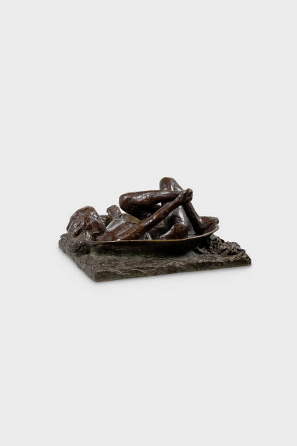Edgar Degas  : Le Tub , Circa 1886, cast between 1921 and 1931