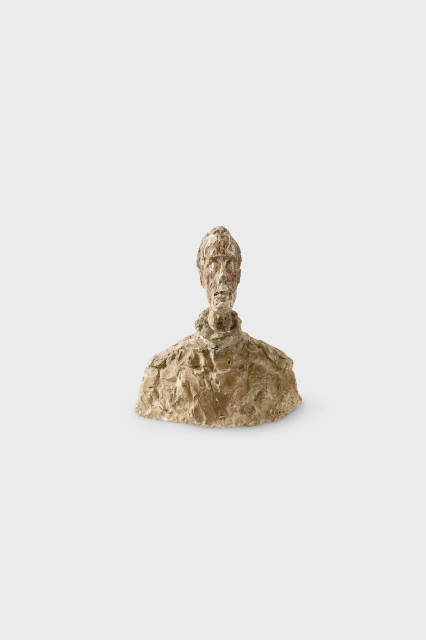 Alberto Giacometti  : Buste de Diego au col roulé , 1951 