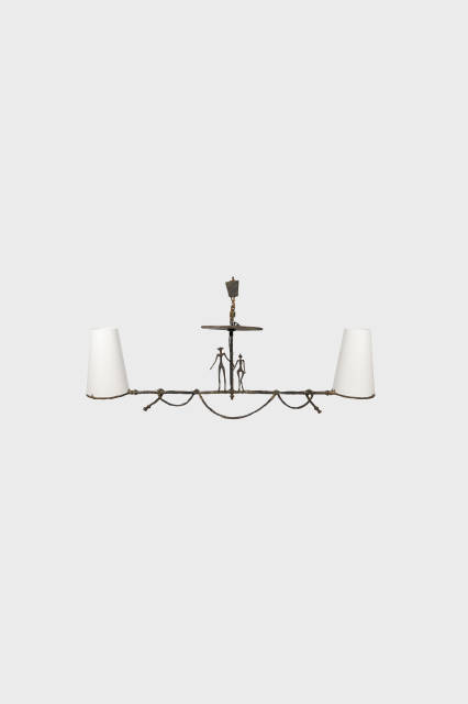 Diego Giacometti  : Lustre aux acrobates , 1962 