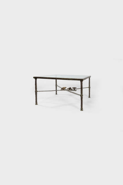 Diego Giacometti  : Table basse aux crapauds , Circa 1976