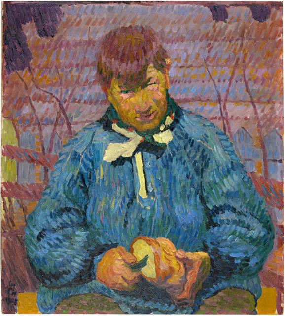 Giovanni Giacometti  : Il Pane (piccolo) - Das Brot (Kleine Fassung) ..., 1908 