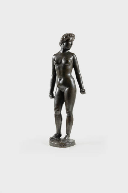 Aristide Maillol : Eve à la pomme, 1899, cast posthumously