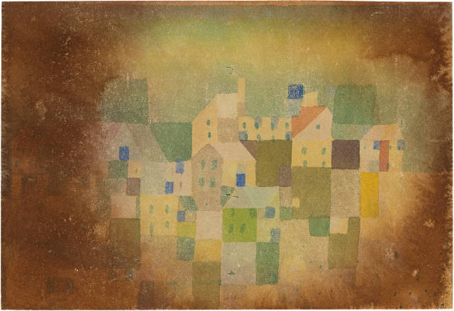 Paul Klee : Ostseebad, 1925 - work number 1925.253 (1925 Z3)
