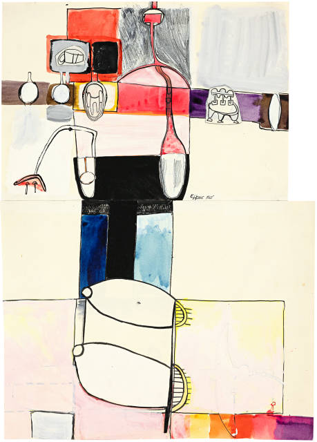 Eva Hesse  : Untitled , 1965