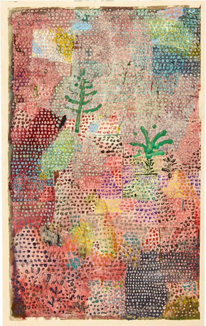 Paul Klee  : Garten bei Morgenrot , 1932 - work number 1932.73 (M 13)