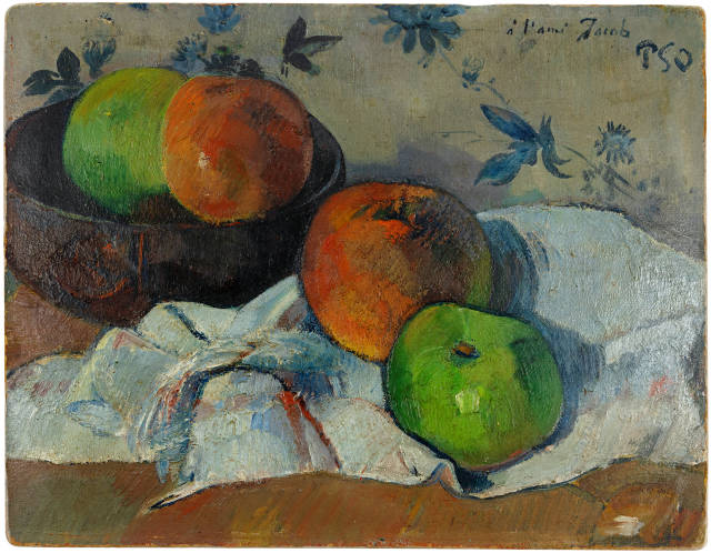 Paul Gauguin  : Pommes et bol , 1888