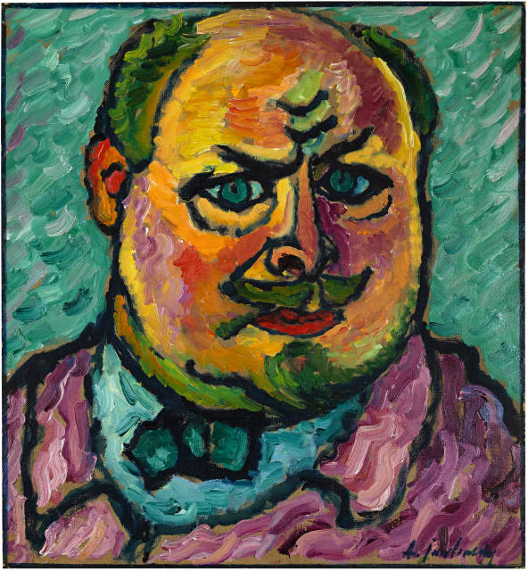 Alexej von Jawlensky  : Selbstbildnis , 1912 