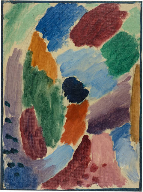 Alexej von Jawlensky  : Variation: Winter , 1915