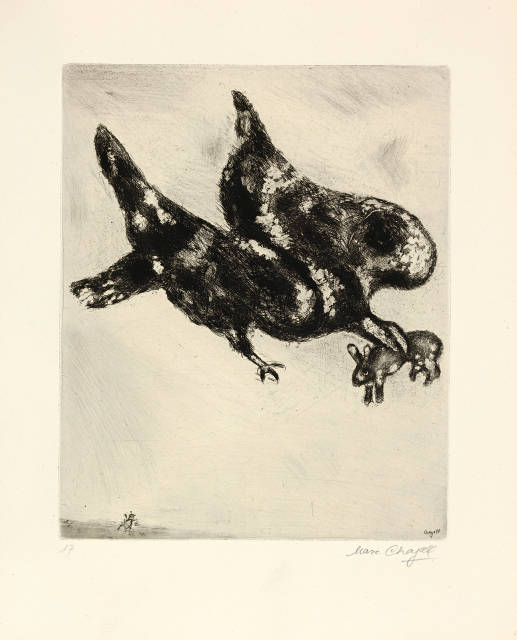 Marc Chagall  : Jean de La Fontaine. Fables. Album des cent  ..., 1927-1930, published in 1952