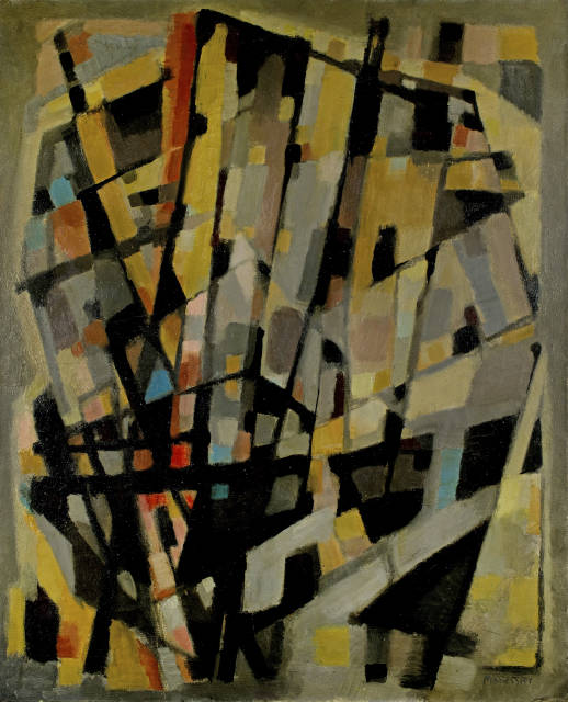 Alfred Manessier  : Composition Nr. 1 , circa 1948