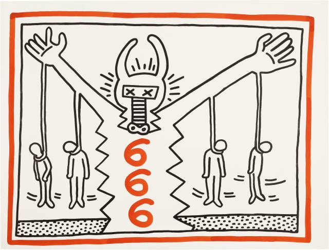 Keith Haring  : Untitled , 1983