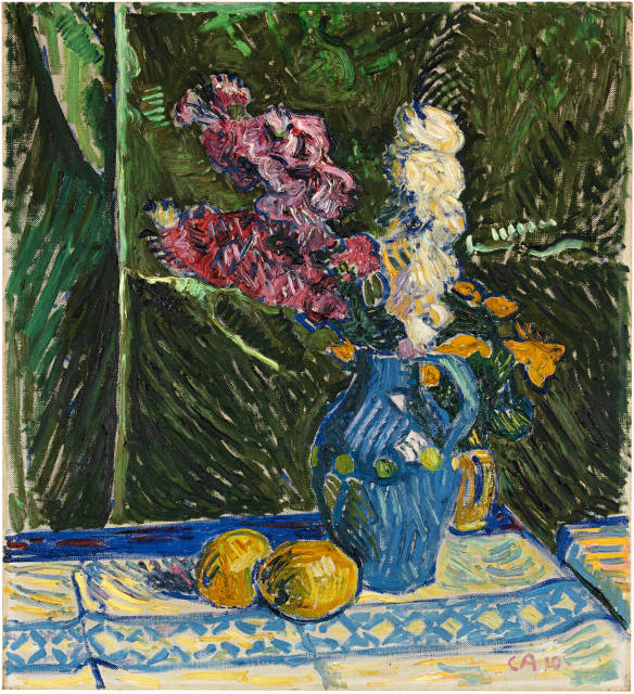 Cuno Amiet  : Stillleben mit Zitronen , 1910