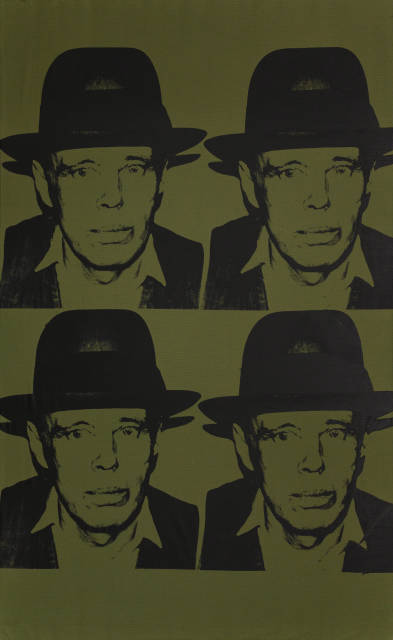 Andy Warhol  : Portrait of Joseph Beuys , 1980