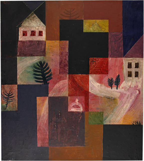 Paul Klee  : Choral und Landschaft , 1921 - work number 1921.125