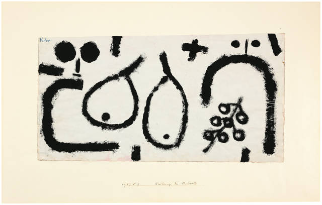 Paul Klee : Teilung der Früchte, 1937 - work number 1937.229 (V9)