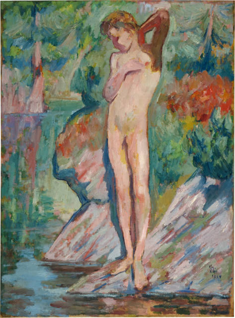 Giovanni Giacometti  : Narciso - Narziss  , 1922-1924 