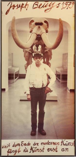 Joseph Beuys  : mit dem Ende der modernen Kunst fängt die  ..., 1979 