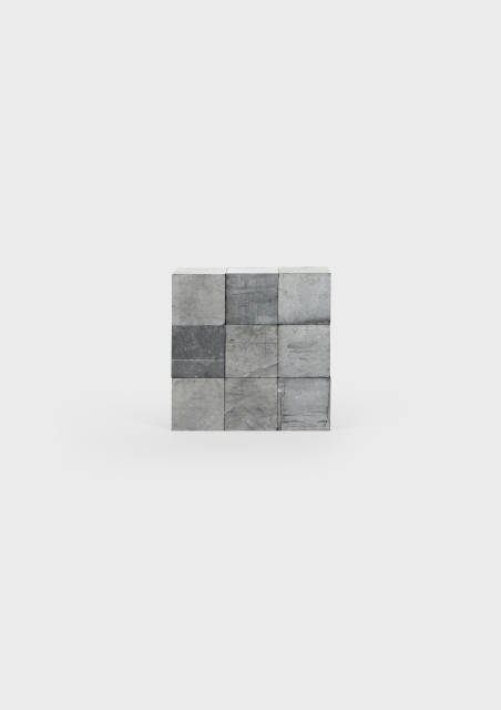 Carl Andre  : Still Blue Wall , 1989