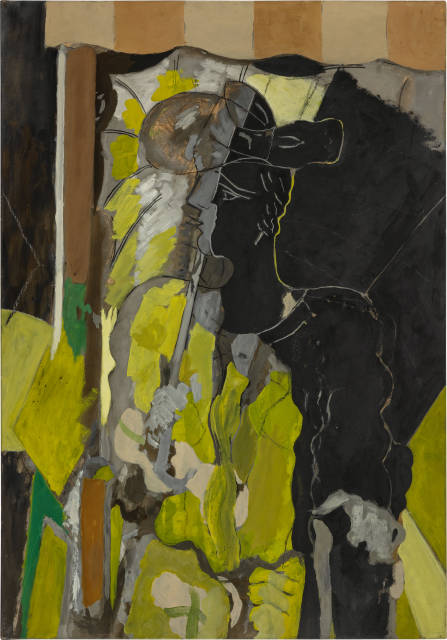 Georges Braque  : Femme à l'ombrelle  , 1943