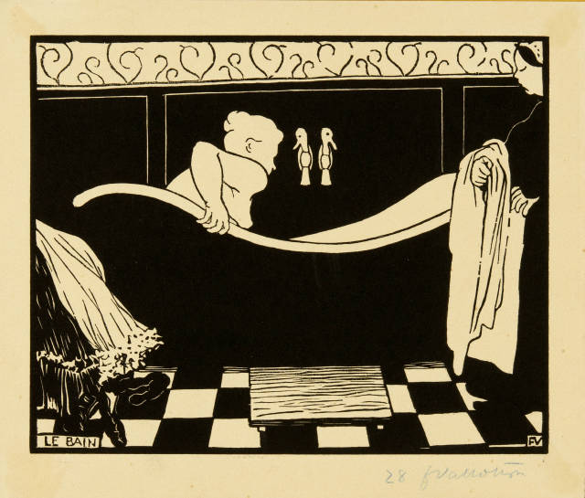 Félix Vallotton  : Le bain , 1894 
