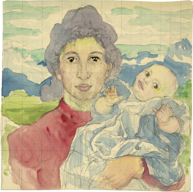 Giovanni Giacometti : Annetta und Alberto, 1902